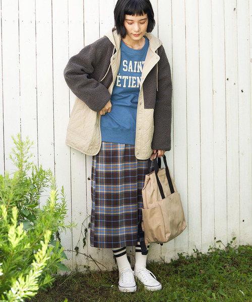 【新品】&エルシー　チェックスカート LBC（エルビーシー） スカート チェックIラインスカート : ZOZOTOWN