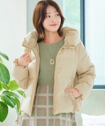 ティアクラッセ　ダウンジャケット Tiaclasse ダウンコート ダウンジャケット 「安田美沙子さん着用