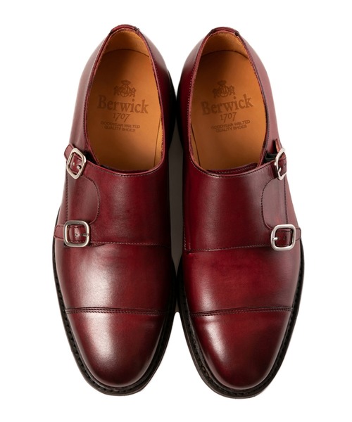 【美品】Berwick バーウィック ダブルモンク 5245 ヴィブラム ソール セール】Berwick バーウィック ダブルモンク 5245 ヴィブラム