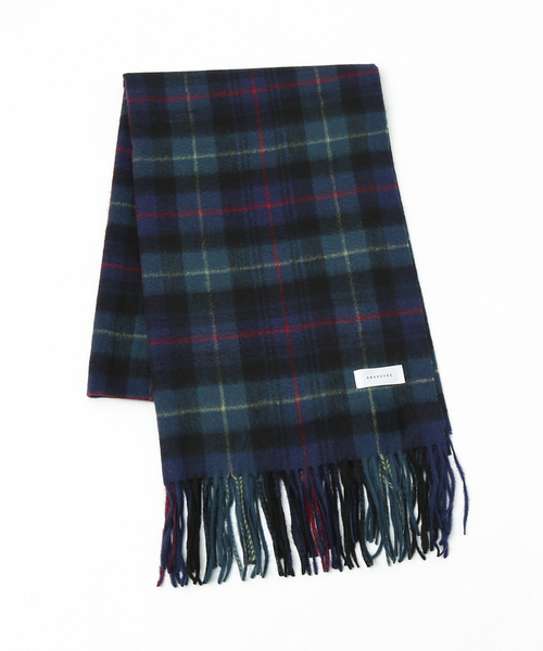 ABAHOUSE（アバハウス） マフラー 「カシミヤ100％」チェック柄