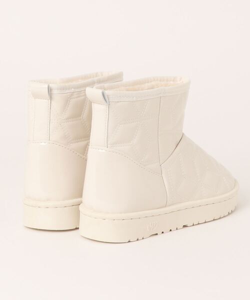 STYLEBLOCK ブーツ 裏起毛エナメルデザインショートブーツ レディース 