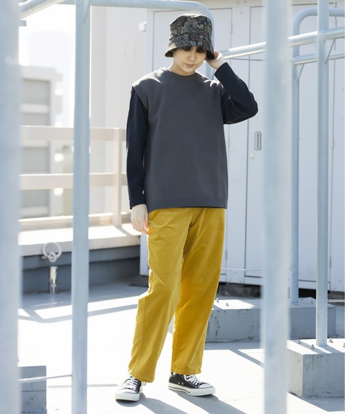 ベスト ジレ オーガニックコットンニットベスト OG COTTON  WF VEST レディース メンズ ARCH & LINE ベスト ジレ オーガニックコットンニットベスト OG