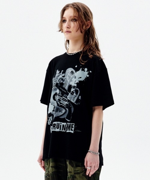 RUNNING HIGH★韓国★RUIN ME H/S TEE 半袖Tシャツ 3色 RUNNING HIGH☆韓国☆RUIN ME H/S TEE 半袖Tシャツ 3色