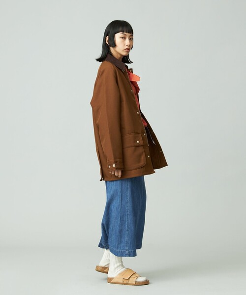 J.PRESS YORK STREET デニムスカート 「WOMEN」ソフトデニム