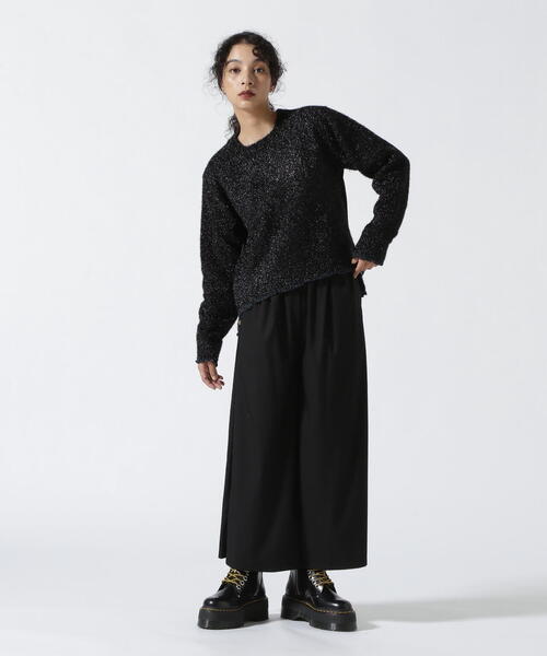 tシャツ AULA AILA（アウラ アイラ）別注フィルムヤーンニット レディース AULA AILA tシャツ AILA（アウラ アイラ）別注フィルムヤーン