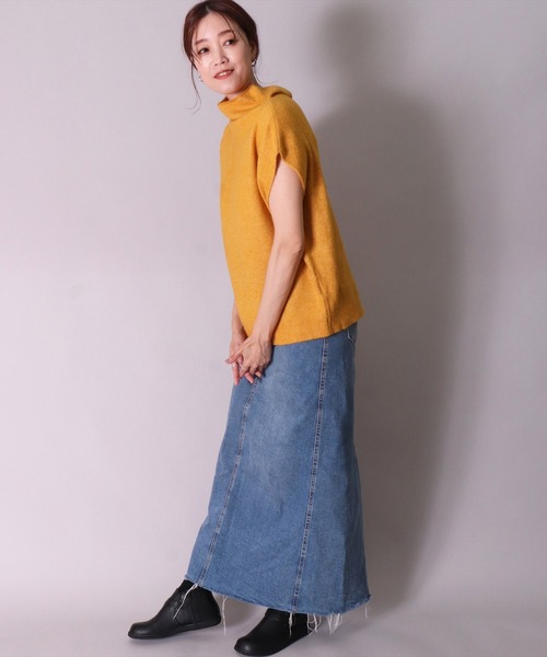 ベスト ジレ 「ihana」(BRD）オフタートルベスト レディース PARKS TOKYO SELECT ベスト ジレ 「ihana」(BRD）オフタートル