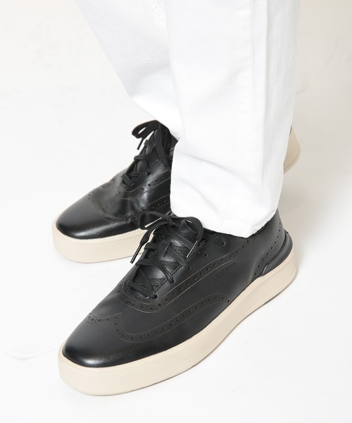 コールハーン【23.5】グランドエボリューション ウイングチップ グランドエボリューション ショートウィング mens. 0.0 | COLE_HAAN