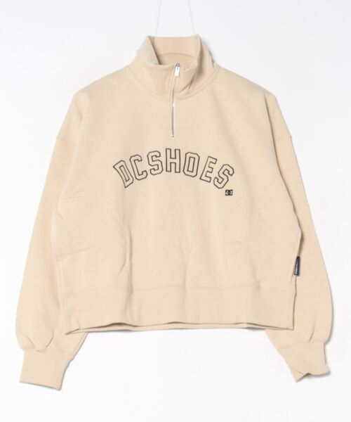 トレーナー スウェット 24 WS ARCH HALF ZIP/DCハーフジップスウェット レディース DC SHOES トレーナー スウェット 24 WS ARCH HALF ZIP/DCハーフ