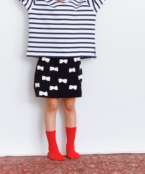 SOOR PLOOM キッズ　ニットスカート スプリングニットスカートブルマ[品番：FOKK0006169]｜F.O.
