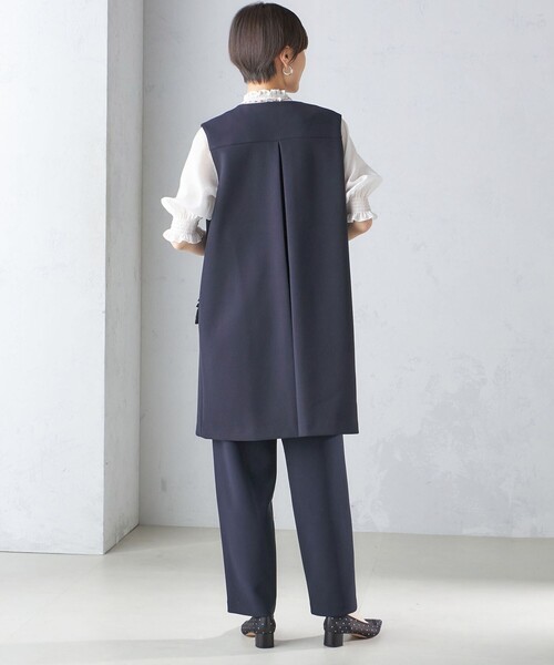 ships little black ベスト ジレ 「SHIPS別注」kaene:「洗濯機可能