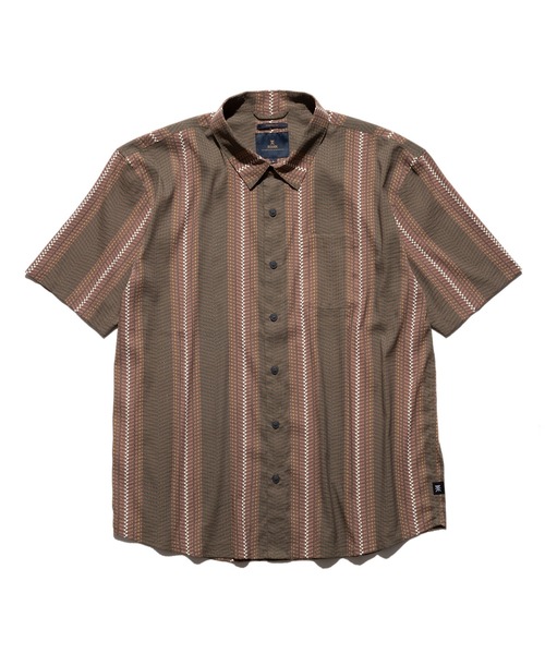ROARK REVIVAL シャツ 「ROARK REVIVAL」BLESS UP ”HERRINGBONE” S/S 