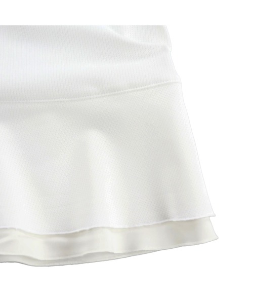 ZOYレディース新品/スカート/ホワイト/M ZOY（ゾーイ） スカート WOMENS ストレッチ ピンメッシュ スカート