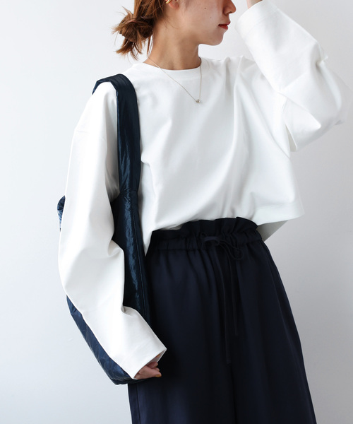 JOURNAL STANDARD relume♥ポンチクロップドプルオーバー JOURNAL STANDARD relume tシャツ Tシャツ 「追加」ポンチ