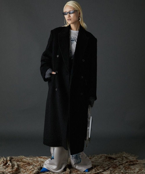 PRANK PROJECT コート アウター イタリーシャギーダブルブレストコート