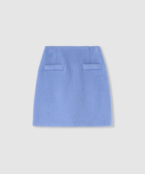 allureville（アルアバイル） スカート モヘヤシャギーミニスカート