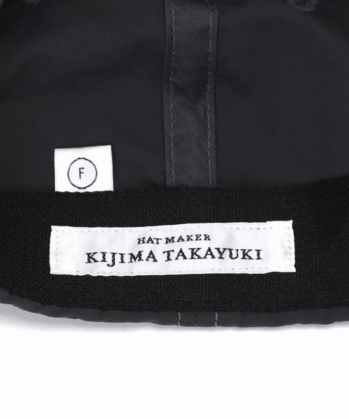 KIJIMA TAKAYUKI 別注品 NYLON CAP 未使用　タグ付 KIJIMA TAKAYUKI (キジマタカユキ) RECYCLED NYLON JET CAP
