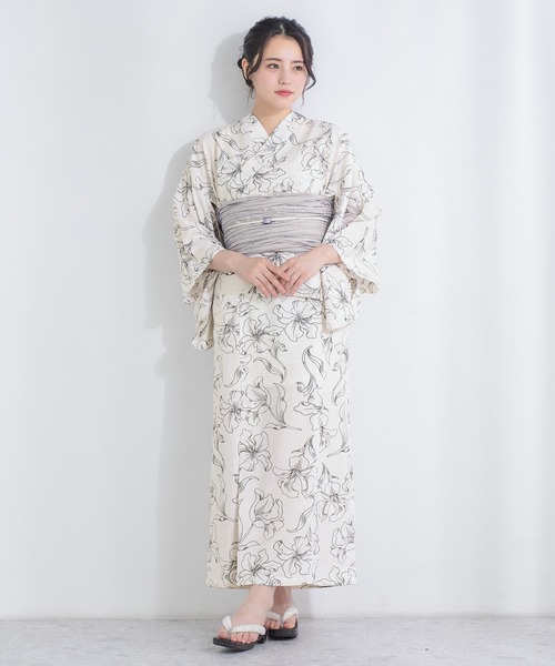 SOUBIEN（創美苑） セパレート浴衣 浴衣 2wayセパレート浴衣3点セット