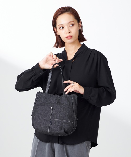 Y'SACCS（イザック） トートバッグ デニムトートバッグ Sサイズ