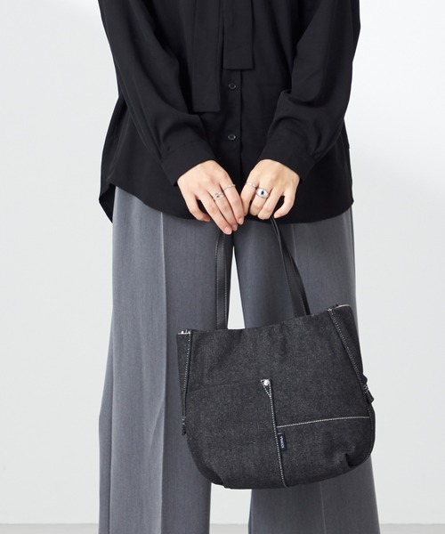 Y'SACCS（イザック） トートバッグ デニムトートバッグ Sサイズ