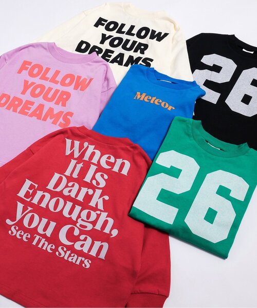 BREEZE（ブリーズ） tシャツ ロゴ＆ナンバリング ロンT キッズ 子供服