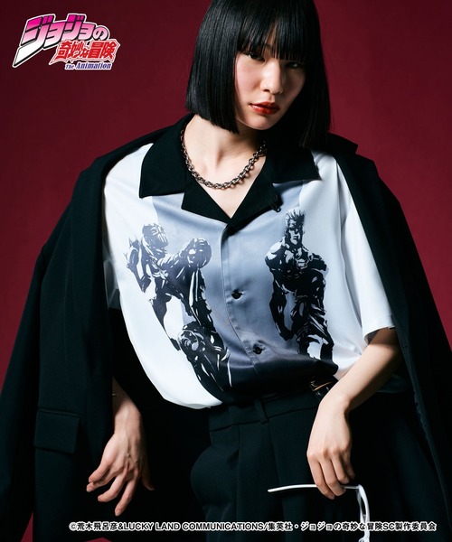 glamb（グラム） シャツ Jean Pierre Polnareff Shirt / ジャン