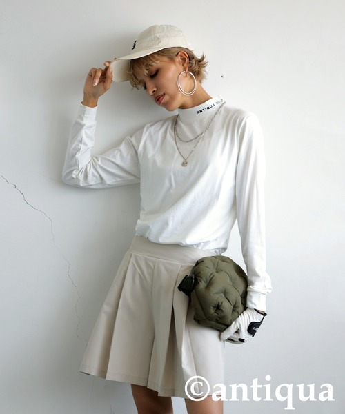 antiqua tシャツ Tシャツ ゴルフヒートトップス レディース
