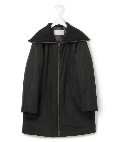 ICB（アイシービー） コート アウター ニットコンビアウター
