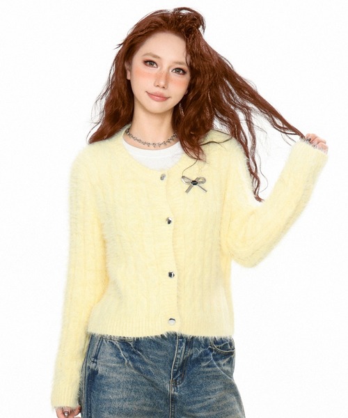 Sibra（シブラ） ニット セーター カラー追加で全6色！ふわっと可愛い