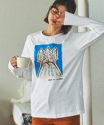 AIGLE / エーグル 【AIGLE for more trees】Lee Izumida×AIGLE チャリティ グラフィック 長袖Ｔシャツ #5 AIGLE tシャツ 「AIGLE for more trees」Lee Izumida×AIGLE