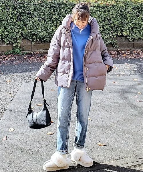 ikka（イッカ） ダウンコート ダウンジャケット 「親子コーデ／洗える