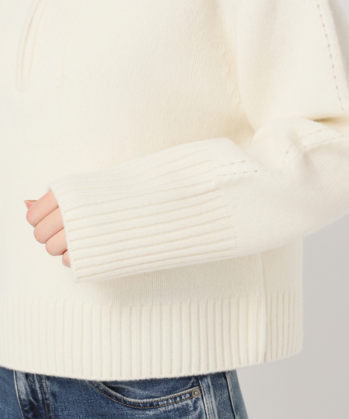 plage ニット セーター pooginook zip up レディース : ZOZOTOWN