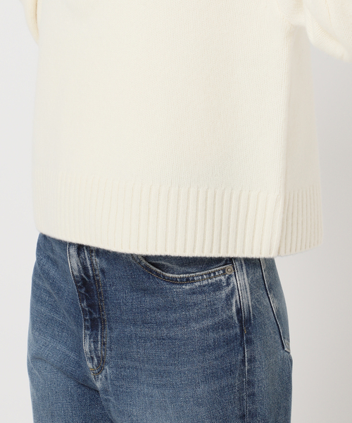 プラージュ Plage 24AW pooginook zip up ニット セーター ハーフジップ グレー /DF ■OS レディース plage ニット セーター pooginook zip up レディース : ZOZOTOWN