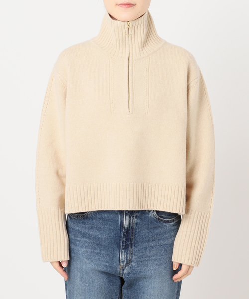 plageニット plage（プラージュ） ニット wide rib turtle ニット レディース