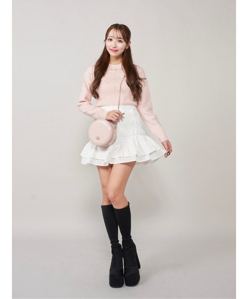 Darich シャーリングフリルミニスカート Darich スカート シャーリングフリルミニスカート : ZOZOTOWN