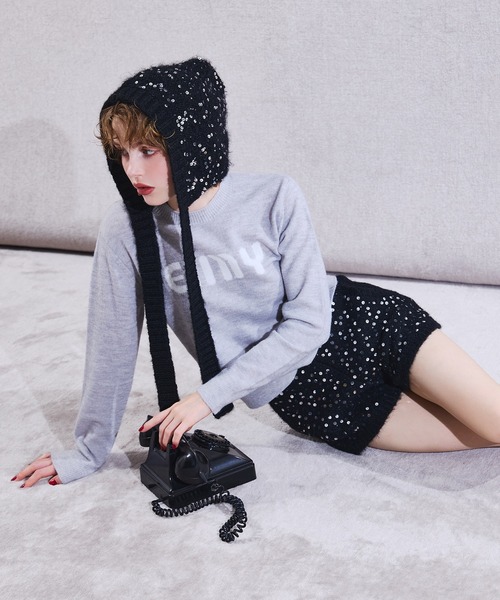 EIMY ISTOIRE（エイミーイストワール） ニット帽 ニットキャップ