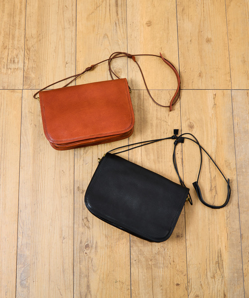 A_W ショルダーバッグ アウ / MAILL BAG M フルベジタブルタンニン