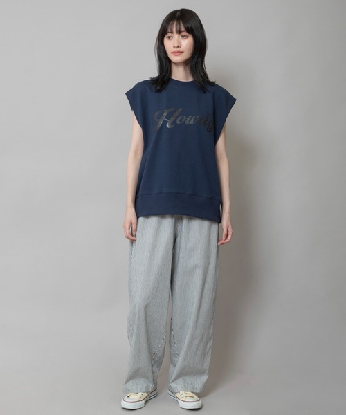 Munich（ミューニック） トレーナー スウェット スリーブレスロゴ