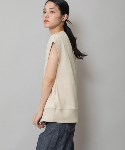 Munich（ミューニック） トレーナー スウェット スリーブレスロゴ