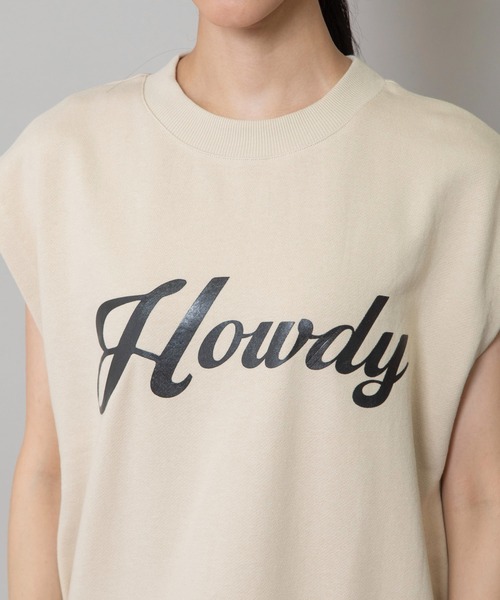 Munich（ミューニック） トレーナー スウェット スリーブレスロゴ