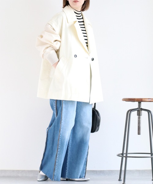 cepo（セポ） ブルゾン アウター 「2way」ショートミリタリー