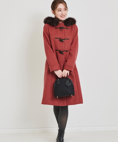 LAISSE PASSE（レッセパッセ） ダッフルコート MEDIUM ネイビー