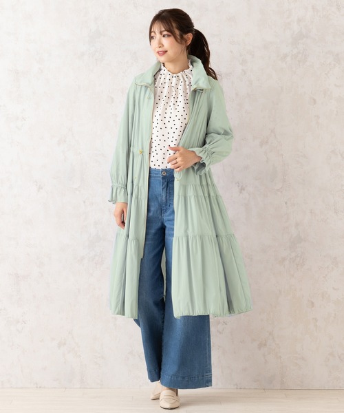 Rose Tiara（ローズティアラ） ブルゾン ジャンバー 「撥水」ロング