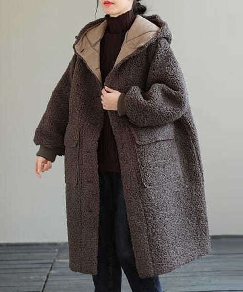 「Dream garden」 コート FREE ネイビー レディース_画像7