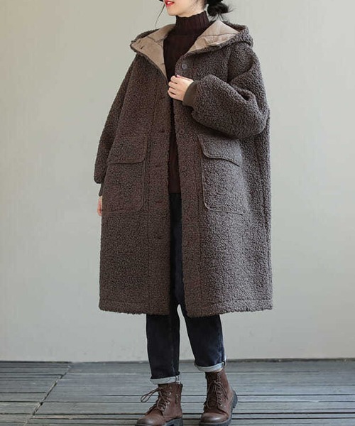 「Dream garden」 コート FREE ネイビー レディース_画像8