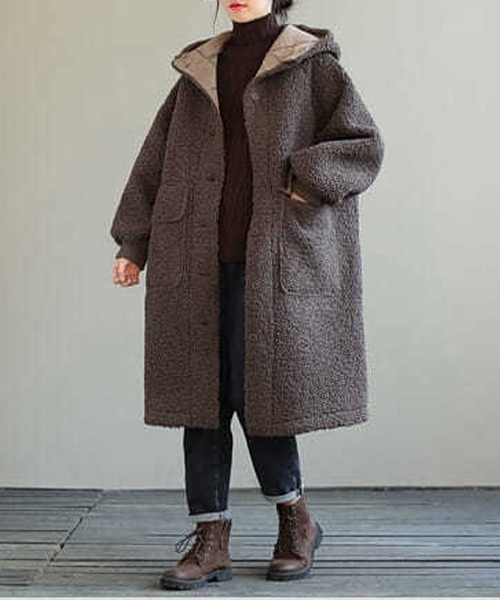 「Dream garden」 コート FREE ネイビー レディース_画像9