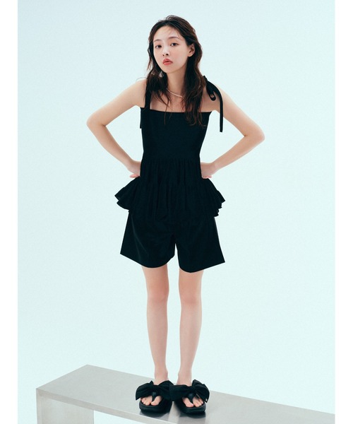 靴 FRAY I.D TAW&TOE Zerovity Plumpy BLK 22 FRAY I.D サンダル 「FRAY I.D｜TAW＆TOE」Zerovity Plumpy