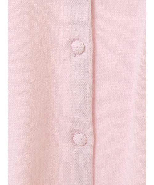 ピンクハウス PINK HOUSE 柄入り ニット 可愛い 7分袖 カットソー カーディガン 日本製 PINK HOUSE ピンクハウス 柄入り ニット 可愛い 7分袖