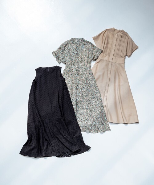 組曲（KUMIKYOKU） ワンピース エンブロイダリーレースノースリーブ