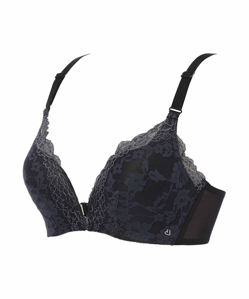 AMOSTYLE ブラジャー 美姿勢サポートブラ ヒーリングウェーブ「C