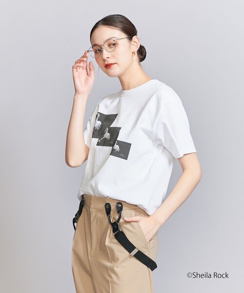 BEAUTY&YOUTH UNITED ARROWS｜【別注】<WAVE UNION>プリント T
